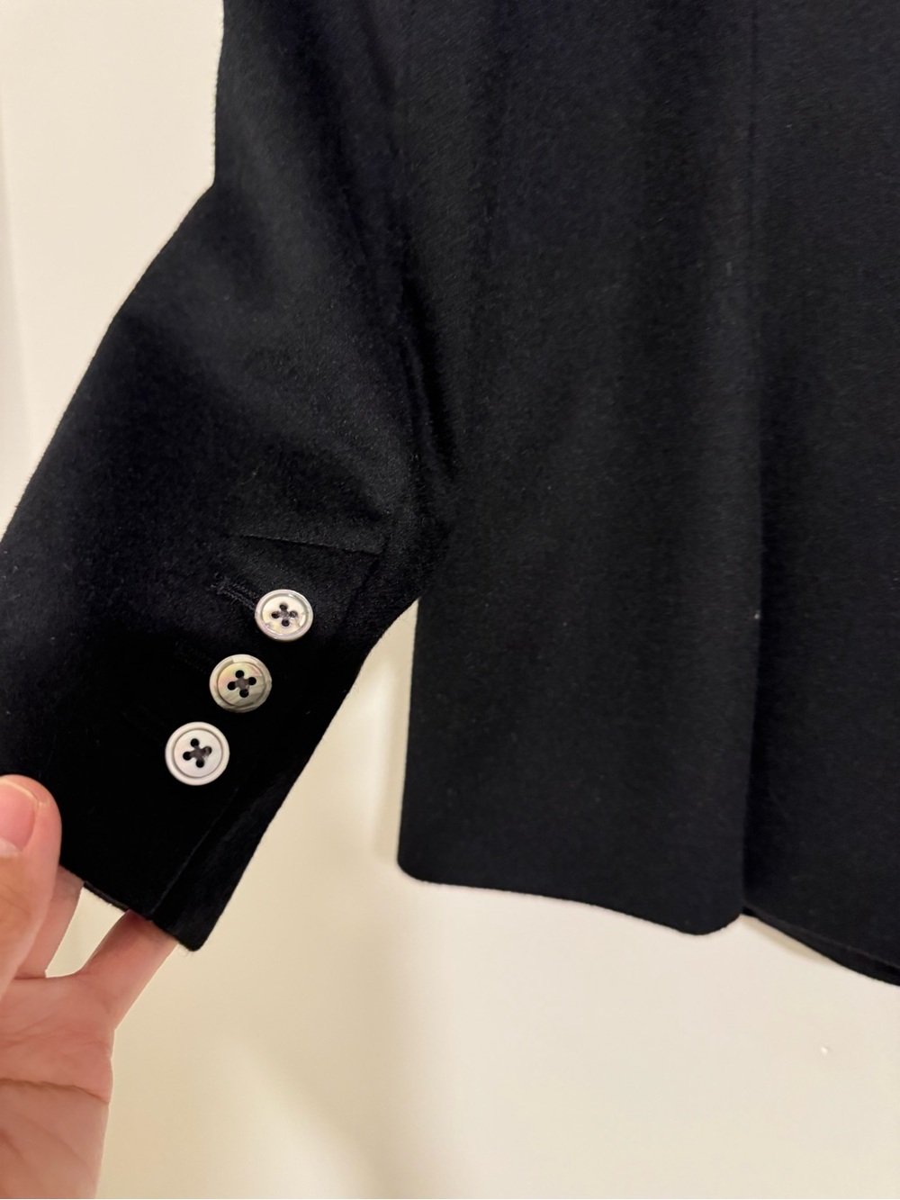 Vintage Eddie Bauer Black Women’s Tailored Blazer Jacket - Picture 6 of 8